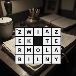 Rozwiązanie krzyżówki: związek chemiczny wrażliwy na wysoką temperaturę po poddaniu go wysokiej temperaturze ulega rozkładowi lub traci aktywność biologiczną - związek termolabilny | hasła, synonimy i podpowiedzi Hasło krzyżówkowe związek chemiczny wrażliwy na wysoką temperaturę po poddaniu go wysokiej temperaturze ulega rozkładowi lub traci aktywność biologiczną - związek termolabilny – rozwiązanie, synonimy, podpowiedzi i definicje krzyżówkowe